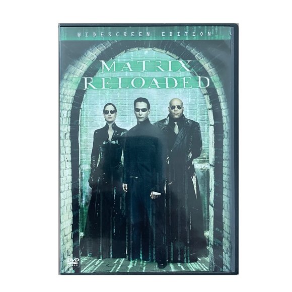 Matrix Reloaded DVD Movie 2003 Warner Bros Keanu Reeves 2 Disc Manual Included - Picture 1 of 12